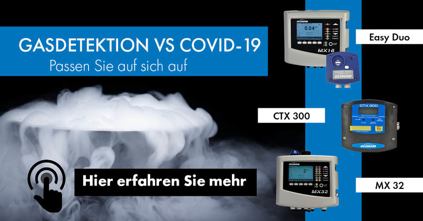 Gas Detection Technology verstärkt den Kampf gegen COVID-19